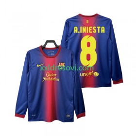 FC Barcelona A INIESTA 8 2012 2013 Retro Domaći Nogometni Dres Dugim Rukavima